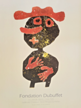 Jean Dubuffet - Poster Original -nez Carrot - Rare - 90&#39;S - £125.01 GBP