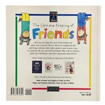 American Girl The Care and Keeping of Friends 1996 Softcover Book 1st Edition image 2