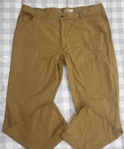 Carhartt BN2517-M Rugged Flex Work Pants Duck Brown Relaxed Fit Mens 42X32 - $24.75