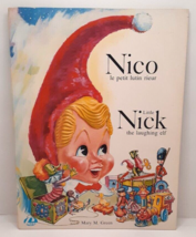Little Nick the Laughing Elf By Mary M. Green in French &amp; English Vintag... - £21.92 GBP