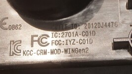 Chrysler Dodge Mopar Wireless Ignition Node Switch W/ Fob P68105736AD image 6