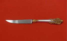 Grande Baroque Gold Accents by Wallace Sterling Silver Steak Knife Custo... - $88.21