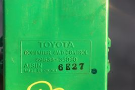 Toyota 4x4 4WD Transfer Case Control Module Computer 89533-35090 image 2