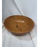 SAN FELIPE GTO Bowl Mexican Pottery Red Ware 13” Centerpiece Fruit Bowl VTG - $46.00