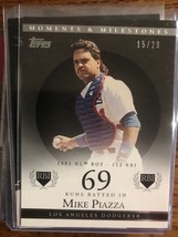 Mike Piazza 15/29 2008 Moments &amp; Milestones (0408) - £3.93 GBP