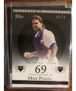 Mike Piazza 15/29 2008 Moments & Milestones (0408) - $5.00