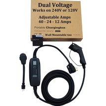 Couplago ,40 Amp (9.6 Kw)- Dual Voltage -240V/120V, Ev Charging Statio - £411.85 GBP