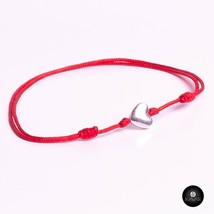 Kavak Handmade Women&#39;s Bracelet Silver plated Red Heart Soul - £5.19 GBP