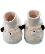 Baby Footwear Cartoon Plush Soft Soled Toddler Shoes Warm Winter House S... - £15.68 GBP