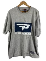 Vintage Pure Playaz T Shirt Size 2XL Mens Graphic Y2K 2000s Hip Hop Rap ... - £35.32 GBP