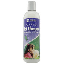 Kenic Sno-Flake Pet Shampoo 17z For White Light Coats Dogs Cats Ferrets Rabbits - £18.07 GBP