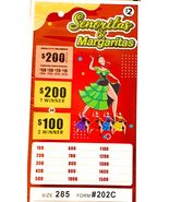 $2 Pull Tabs - Seal Cards Holders -Senoritas and Margaritas- 285 Count - $1,625.21 MXN