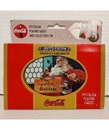 1998 Limited Edt Coca Cola Holidays Santa Nostalgia Playing Cards Two De... - $19.05 CAD