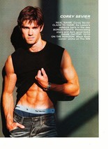 Corey Sevier teen magazine pinup clipping shirtless Mistresses boxers buff babe - £3.99 GBP