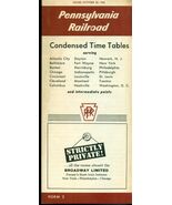 1962 PENNSYLVANIA RAILROAD October 28 Time Tables form 2 - $20.79 CAD