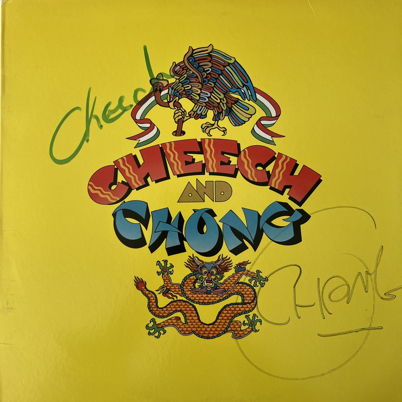 Primary image for Cheech and Chong signed album