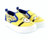 Boy&#39;s &quot;Minions&quot; Yellow &amp; Blue Slip-On Canvas sneakers ~ &quot;Size 13&quot; ~ NEW!!! - $18.49