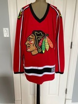 Chicago Blackhawks Hockey NHL Team Apparel Jersey Sweater Mens Large - £19.77 GBP