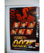 2007 SANKYO FEVER 007 JAMES BOND PACHINKO PACHISLOT AD B1 POSTER RARE co... - $180.00