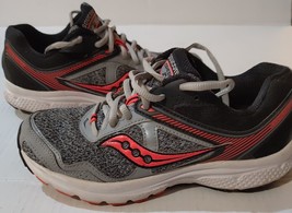 Saucony Grid Cohesion 10 Womens Running Shoes S15333-14 Gray Sneakers Size 7 - £16.15 GBP
