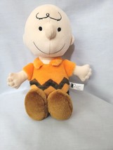 Kohls Cares Charlie Brown Plush 14&quot; Stuffed Doll Toy Snoopy Peanuts B5 - £4.50 GBP