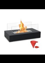 BRIAN &amp; DANY Tabletop Portable Ethanol Fireplace 13.8&quot;W x 7&quot;D x 5.7&quot;H - £31.64 GBP