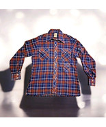 Vintage 1960s Kennington LTD California Plaid Shirt Medium Mod Retro Dis... - $2,557.56 MXN