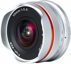 Brightin Star 10Mm F5.6 Fisheye Wide Angle Aps-C Manual Foucus, M200 (Silver). - $74.92