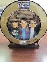 Elvis Presley PEZ Dispenser Set with CD Included 1989 Mattel Limited Edi... - $16.59