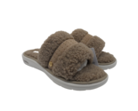 Skechers Women&#39;s GO Lounge Arch Fit - Snuggle Down Sandals Taupe Size 12M - $35.62