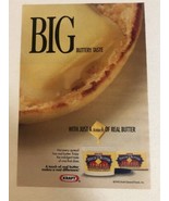 1992 Kraft Touch Of Butter Spread Vintage Print Ad  pa31 - $7.91