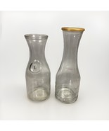 Set Of 2 Paul Masson Glass Carafe Wine Bottles - Since 1852 - $27.15 CAD