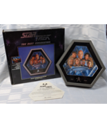 STAR TREK NEXT GENERATION COMMEMORATIVE EDITION DISPLAY COLLECTOR PLATE ... - £40.15 GBP