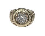 Diamond Men&#39;s Cluster ring 10kt Yellow Gold 404118 - $999.00