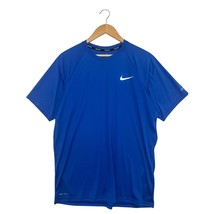 Nike Shirt Mens Large Blue Dri FIT Swim UPF 40+ Athletic Performance Lig... - $334.31 MXN