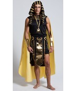 NEW KING OF EGYPT COSTUME Halloween Theatre Mens SZ Large Missing Items - $263.24 MXN