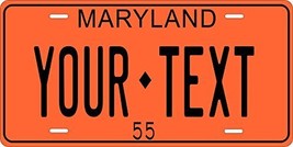 Maryland 1955 Personalized Tag Vehicle Car Auto License Plate - £13.19 GBP