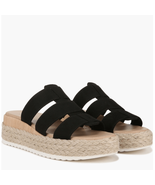 Dr. Scholl&#39;s Electric Platform Wedge Sandal, Cushioned, Black/Tan, Size ... - $80.69 CAD