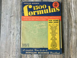 Vintage Popular Science 1500 Formulas Magazine 1947 - £24.07 GBP