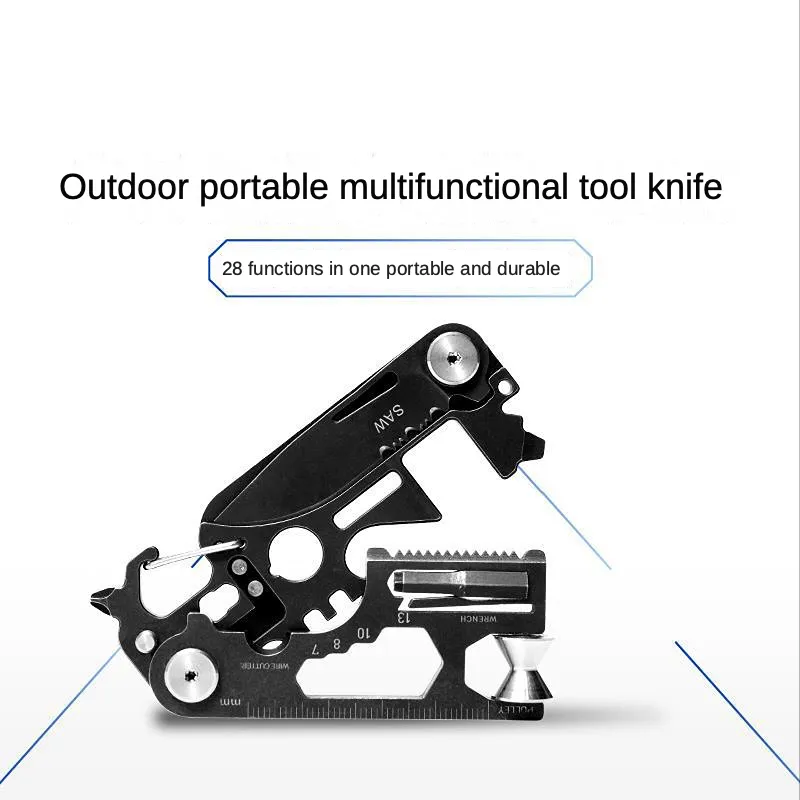 EDC Outdoor Multifunctional Folding Combination Tool Knife Portable Camping - $27.14