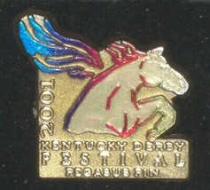 2001 - Kentucky Derby Festival &quot;Gold Return&quot; Pin in MINT Condition - £59.87 GBP