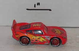 Disney Pixar Cars Lightning McQueen Lenticular Eyes Diecast 1:55 Vehicles Toy - £12.50 GBP