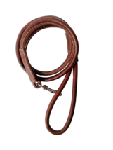 STG Genuine Leather Brown Dog Leash For Unisex Soft Handle Dog Leash 4ft &amp; 6 ft - £31.76 GBP+