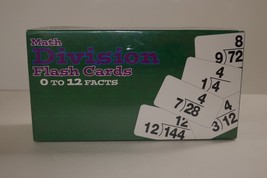 Math Division Flashcards SEALED - £7.91 GBP