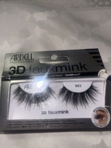 Ardell 3D Faux Mink W/ Invisiband #863 - 1 Pair - £5.42 GBP