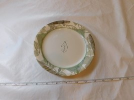 Corelle Textured Leaves Bread Plate 7.25&quot; Round Break &amp; Chip Resistant Pre-owned - $24.74