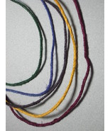  30&quot; Hand Dyed Hemp Cord&quot; Red/Maroon - £2.39 GBP