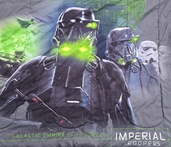 Star Wars Galactic Empire Reversible Comforter 83inx63in - £22.63 GBP