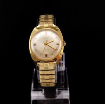 Vintage watch - mens timex electric  - Mid century speidel band - Mens wrist Wat - $155.00