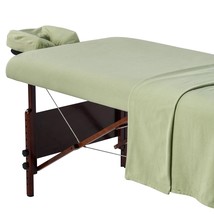 Master Massage Universal Massage Table Flannel Sheet Set 3 in 1 Table Cover, Fac - £41.55 GBP